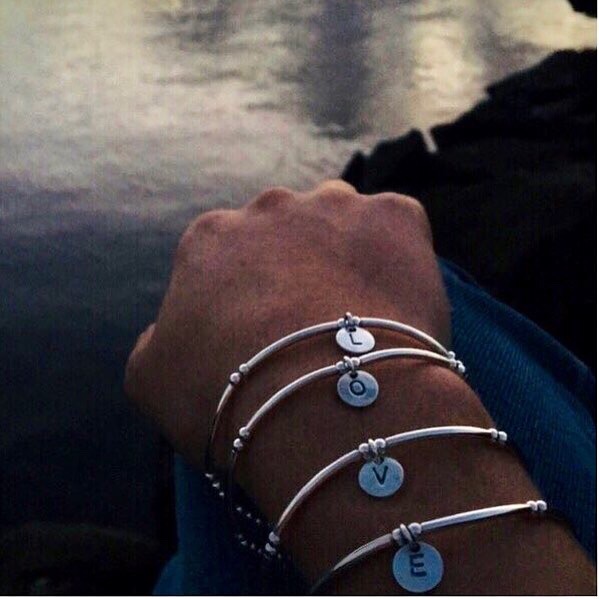 petals love letter bracelets