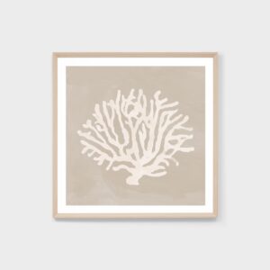 Coral Study Sand 2 print